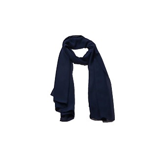 Plain chiffon hijab - Navy blue